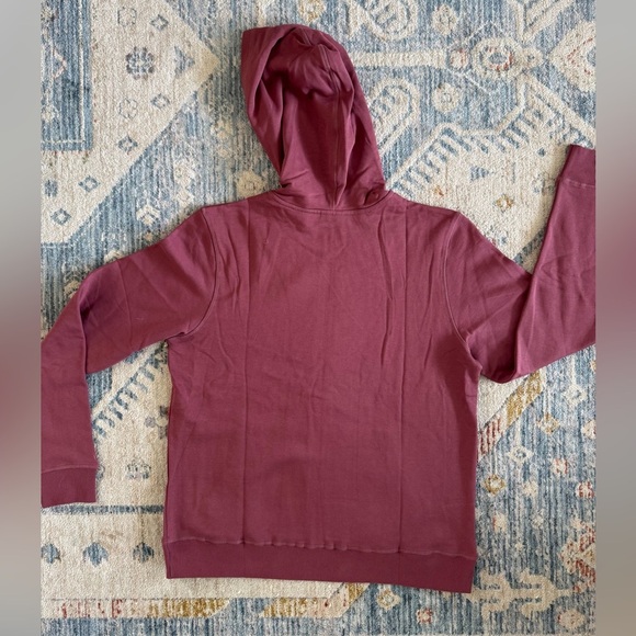 Pact Organic Cotton Unisex One For All Zip Up Hoodie - Mauve - Size Medium - Picture 7 of 9